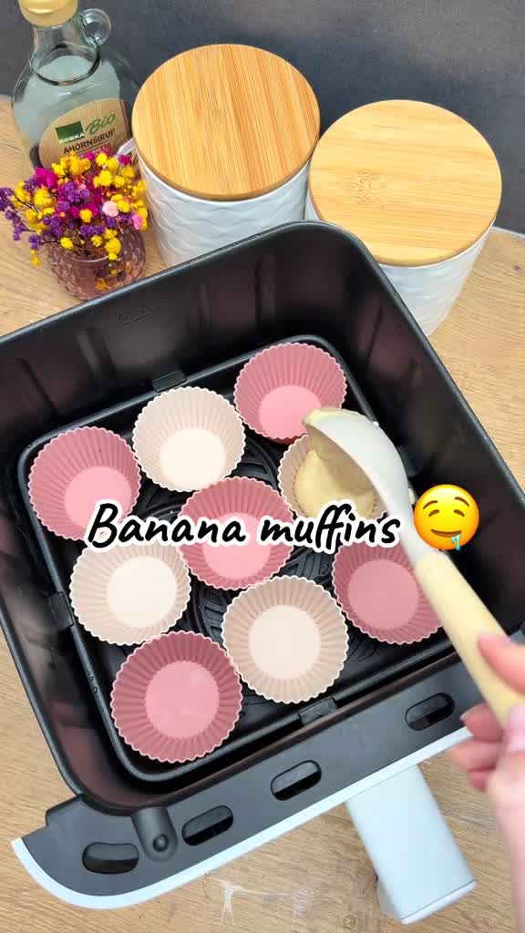 Маффины с бананом