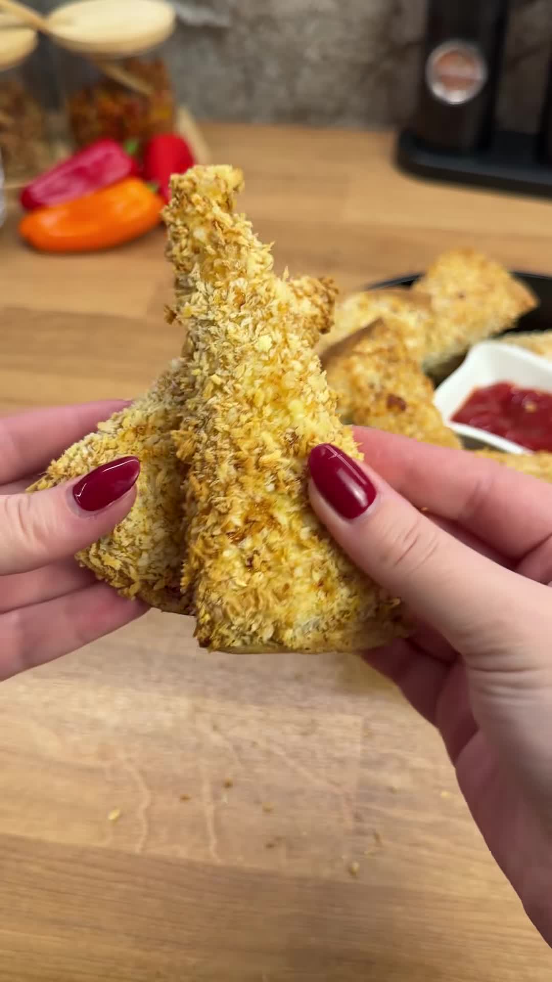 Хрустящая тортилья с курицей