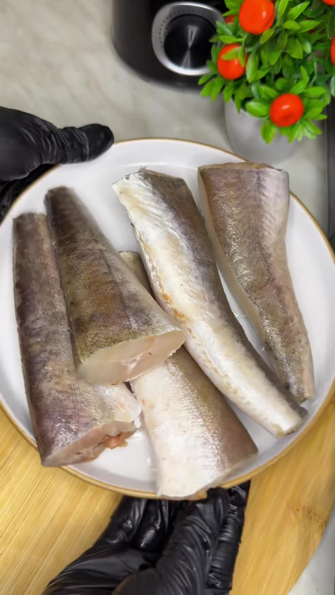 Запеченный хек
