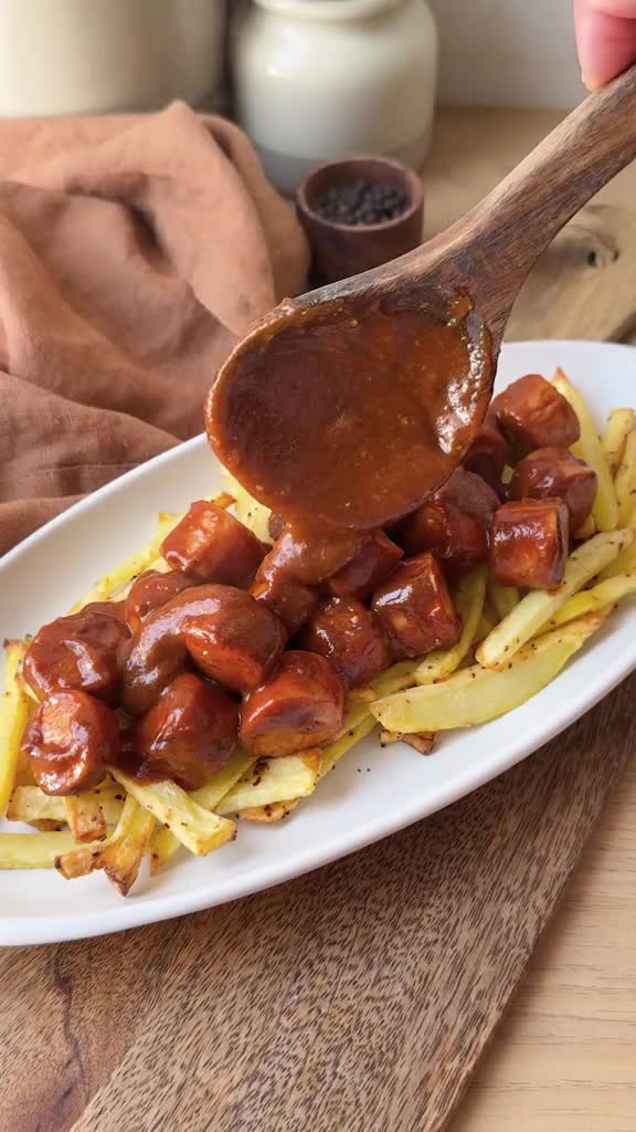 Колбаски карри
