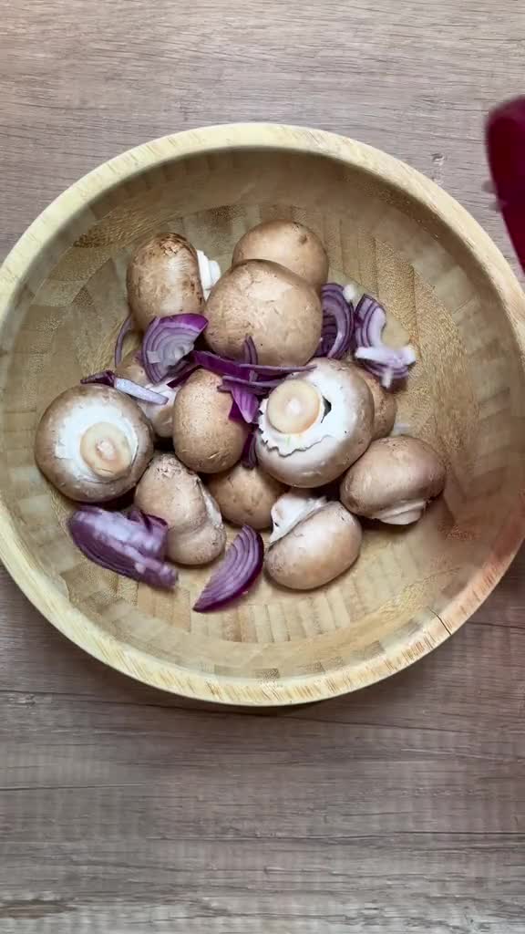 Запечённые шампиньоны