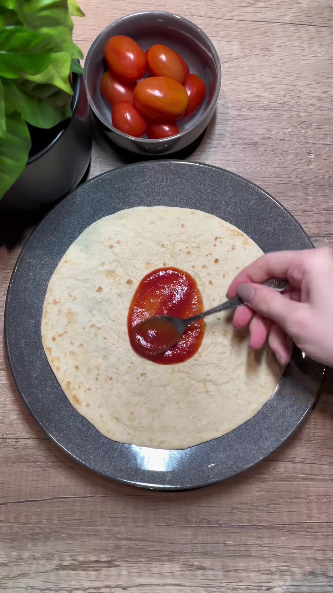 Кальцоне из лаваша