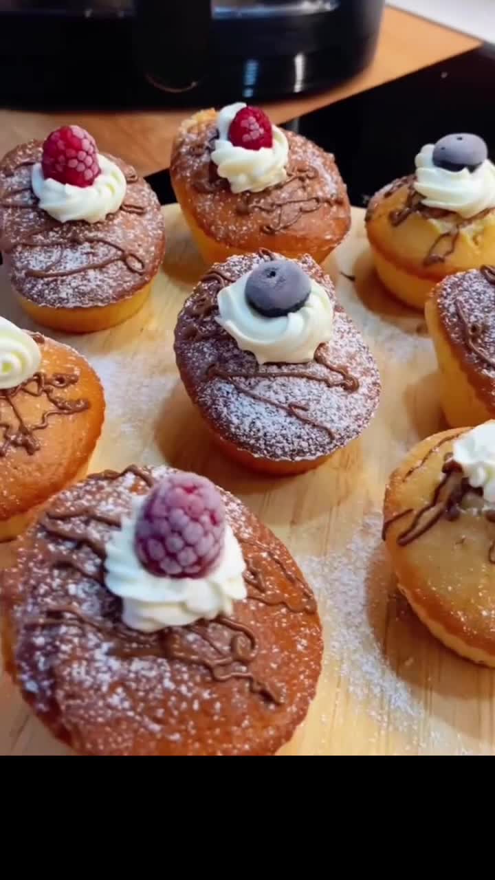 Воздушные кексы