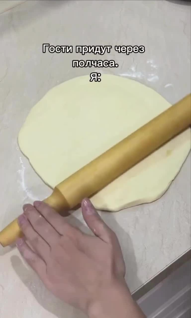 Творожные рогалики
