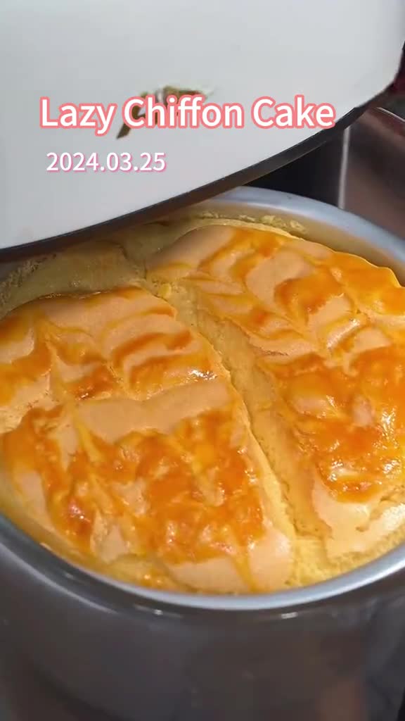 Ленивый шифоновый пирог