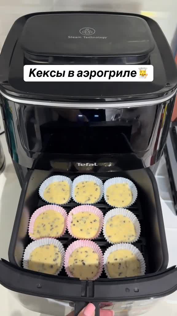 Кексики с шоколадной крошкой