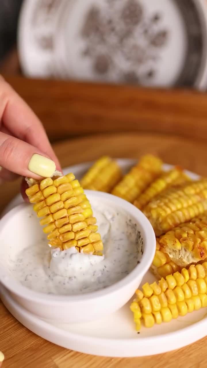 Запечённая кукуруза