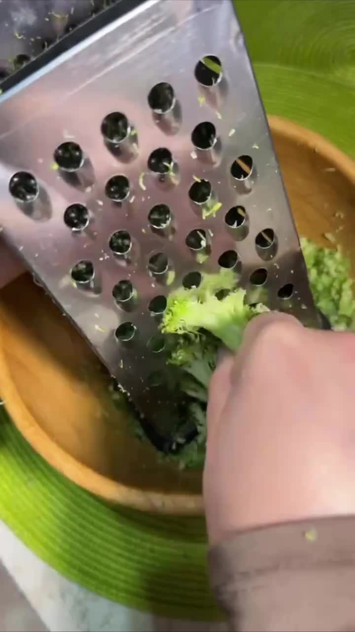Жареный хлеб с брокколи