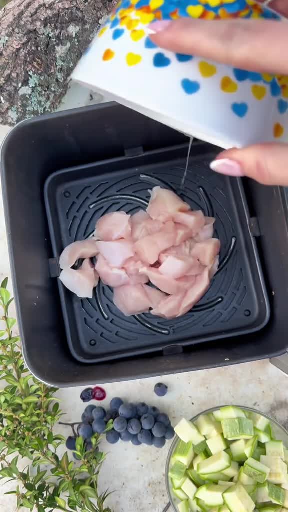 Курица по‑домашнему с овощами