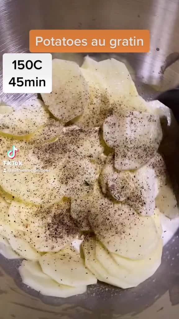 Картофельный гратен