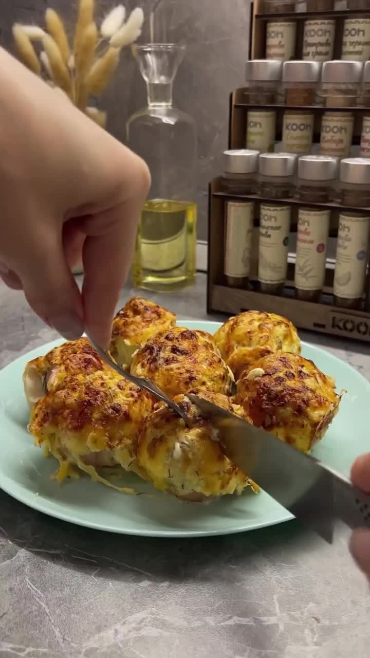 Картофель в беконе