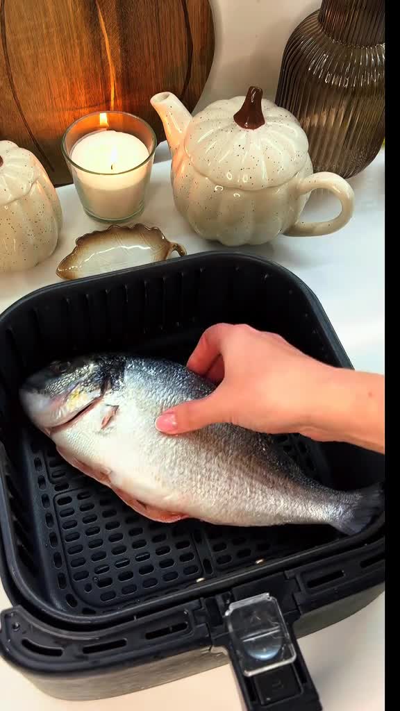 Дорадо с овощами