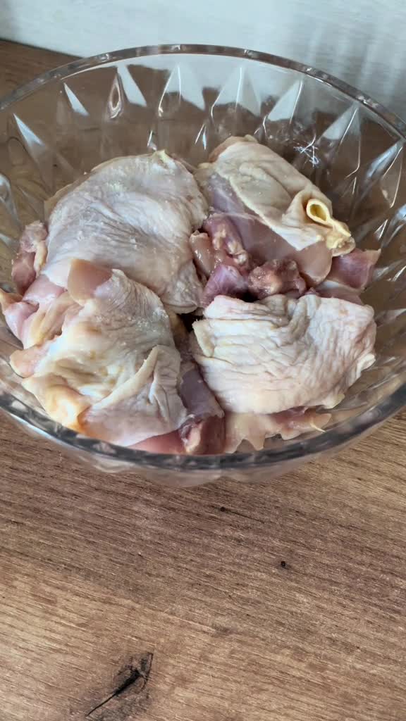 Запечённые куриные бедра
